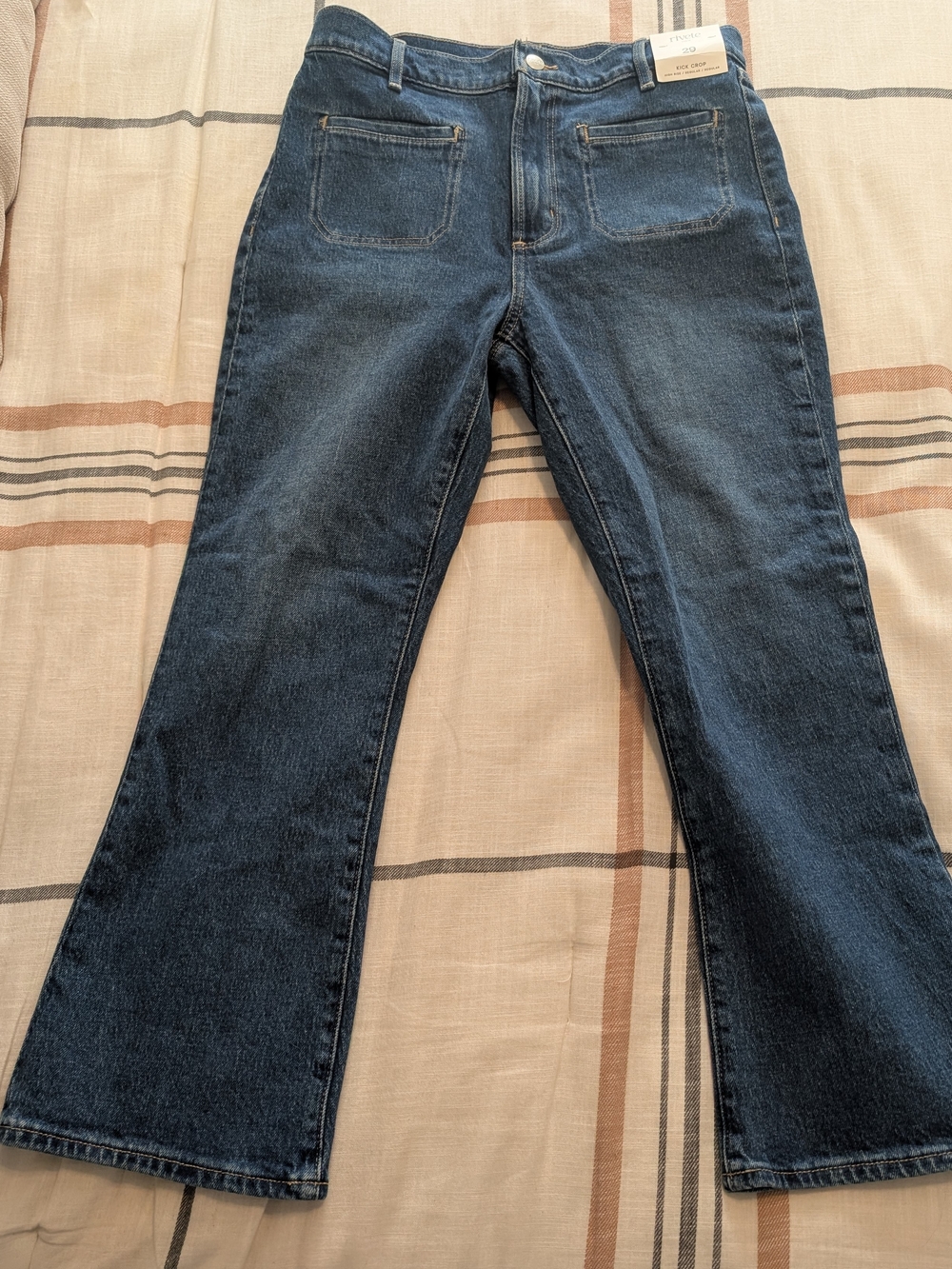 NWT LOFT Kick Crop Jeans Size 8/29